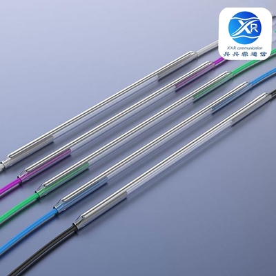 Buy 304 Steel Fiber Optic Splice Sleeve , 3.0mm Fiber Splice Tube online manufacture