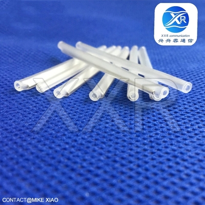 Buy Clear PE EVA Optical Fiber Fusion Splice Sleeve 3.0x40mm 100PCS online manufacture