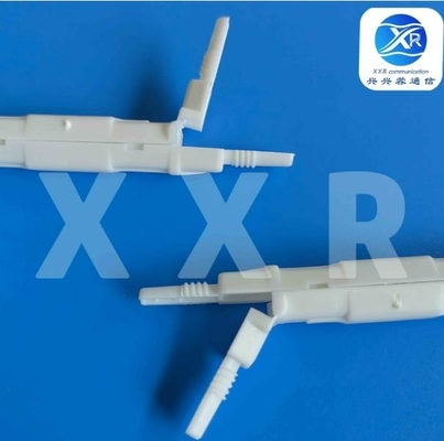 White FTTH Fiber Optic Fusion Protection Round Box For Drop Cable Optic Fiber Fused