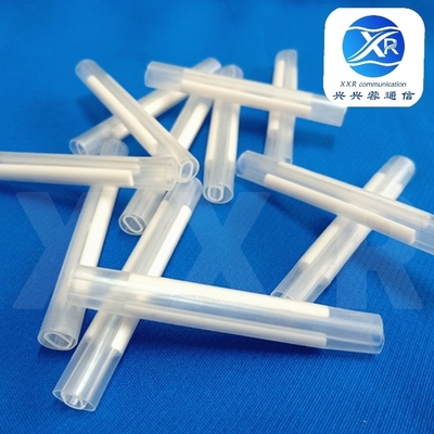 FTTH Fiber Optic Cable Protection Sleeve Double Piece With Ceramic Rod