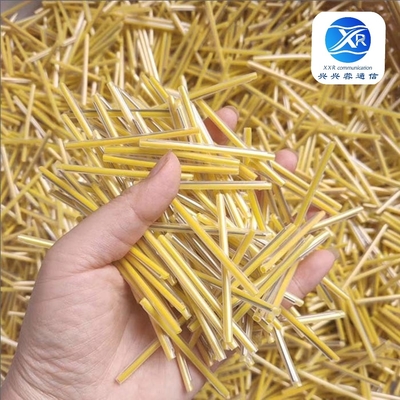 EVA 1.5mm Yellow Fiber Optic Splice Sleeves Cross Connect Cabinet