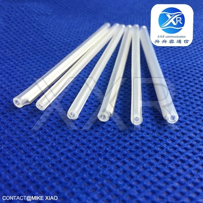 Clear PE EVA Optical Fiber Sleeve 2.7x40mm With Ends Fully Sealed